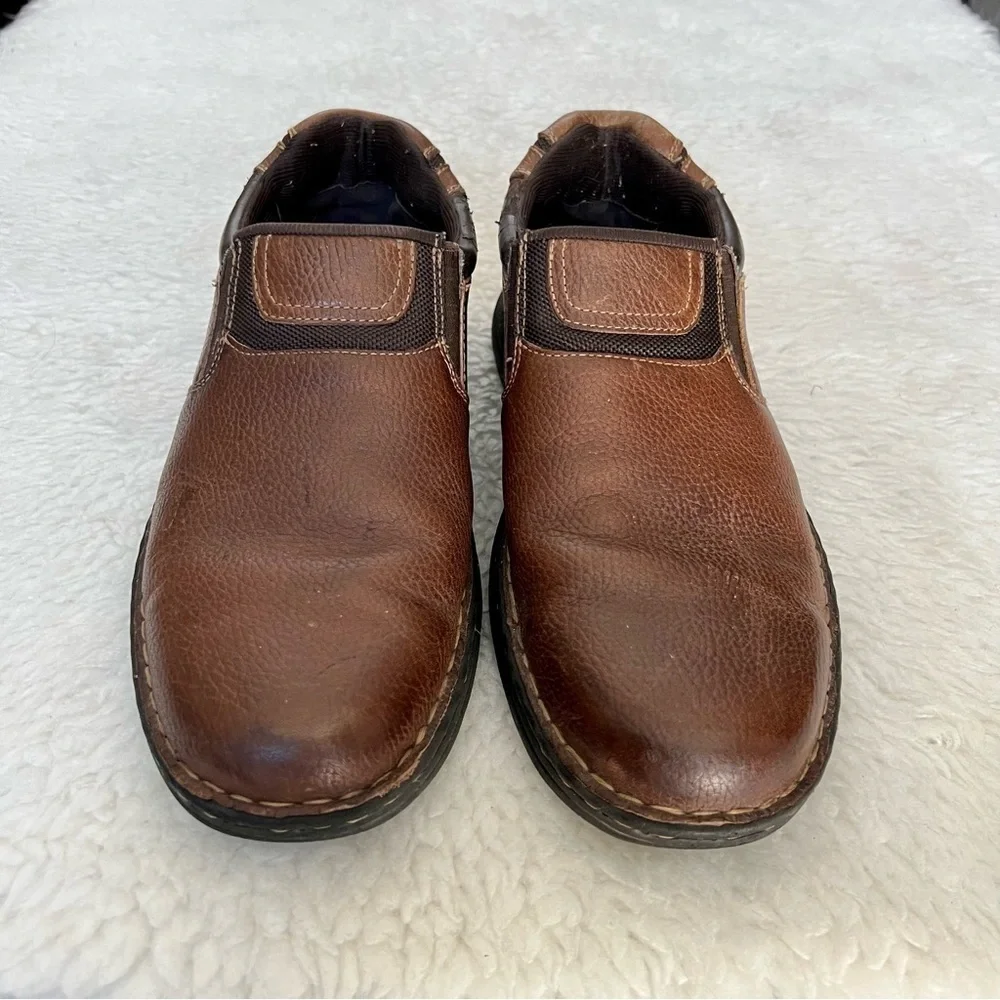 Core Croft & Barrow Grain Leather Slip On Shoes Size 11 M